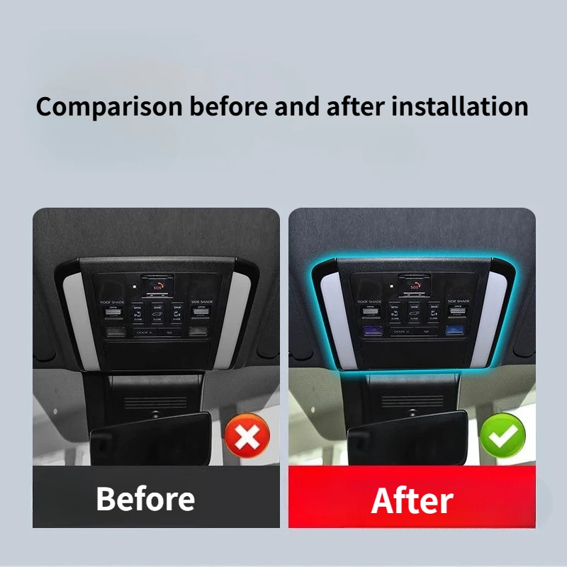 Car Roof Surround Led Ambient Lights Welcome Lights Car Interior Accessories For Toyota 40 Series Alphard Vellfire 2024 2025
Car Roof Surround Led Ambient Lights Welcome Lights Car Interior Accessories For Toyota 40 Series Alphard Vellfire 2024 2025