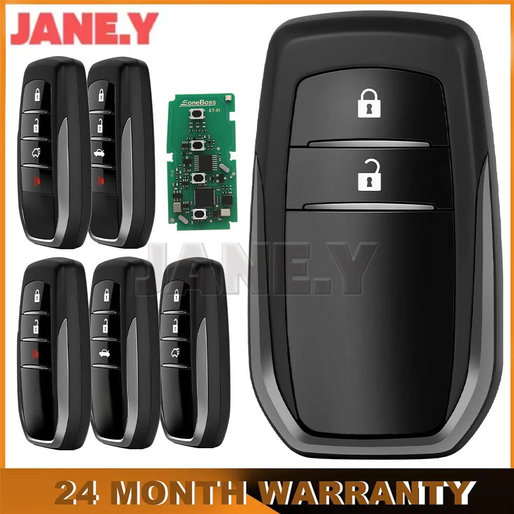 2/3/4 Buttons Car Remote Control Smart Key For Toyota Hilux Innova Fortuner SW4 4D 8A Chip Support 0010 0101 7930 0182 2110
2/3/4 Buttons Car Remote Control Smart Key For Toyota Hilux Innova Fortuner SW4 4D 8A Chip Support 0010 0101 7930 0182 2110