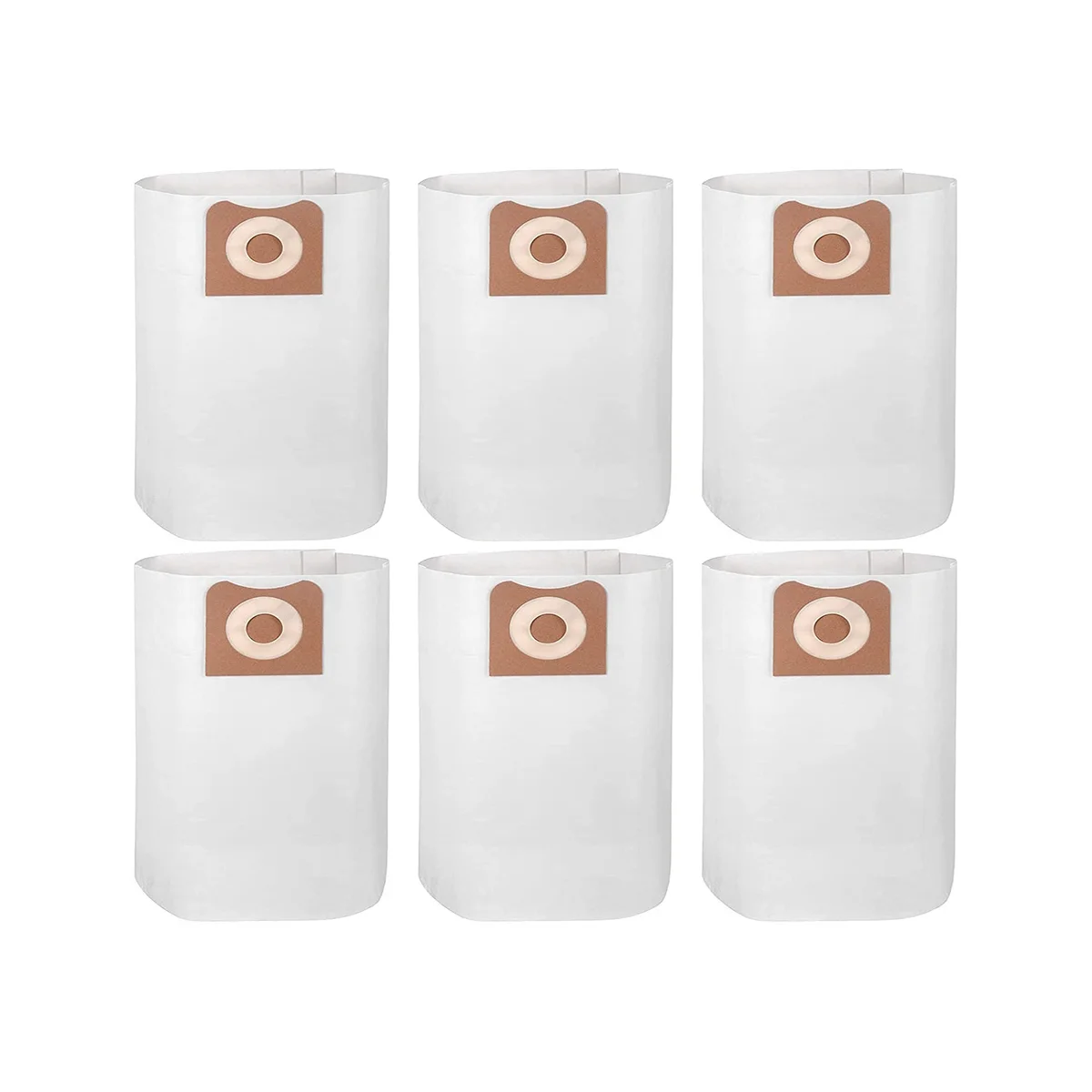 A09G-6PCS Shop Vac Bags for VF3502 12-16 Gallon Vac High Efficiency Vacuum Bag 23743 Dust Collector
A09G-6PCS Shop Vac Bags for VF3502 12-16 Gallon Vac High Efficiency Vacuum Bag 23743 Dust Collector