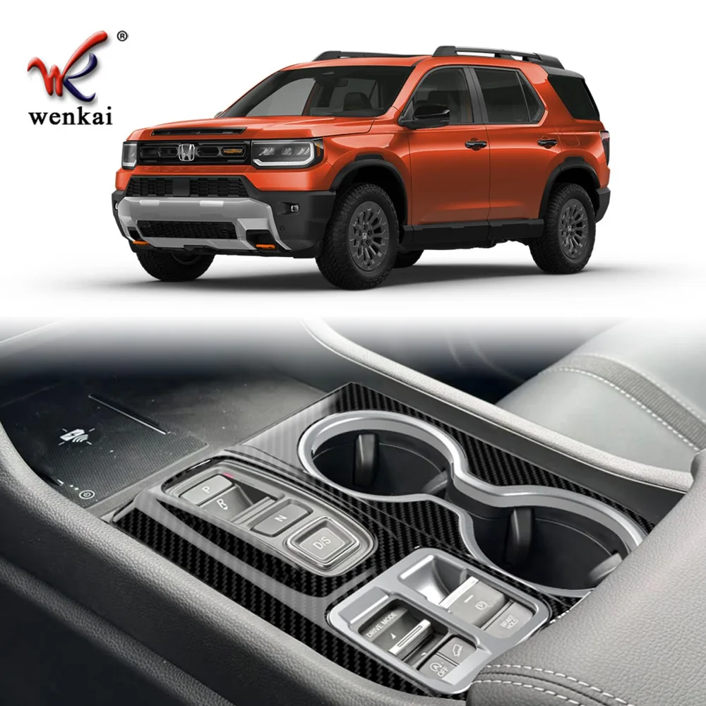 For 2026 Honda Passport Car Accessories Carbon Fiber Printed Interior Mouldings Center Console Cup Holder Panel
For 2026 Honda Passport Car Accessories Carbon Fiber Printed Interior Mouldings Center Console Cup Holder Panel