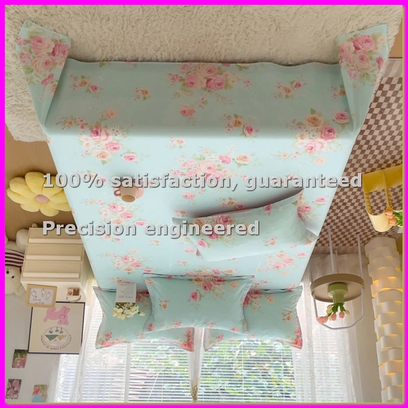 Cotton Bedsheet Floral Style Flat Sheet Skin-Friendly Bed Home Adults Kids Sheets Includes Two Pillowcases-AD23
Cotton Bedsheet Floral Style Flat Sheet Skin-Friendly Bed Home Adults Kids Sheets Includes Two Pillowcases-AD23