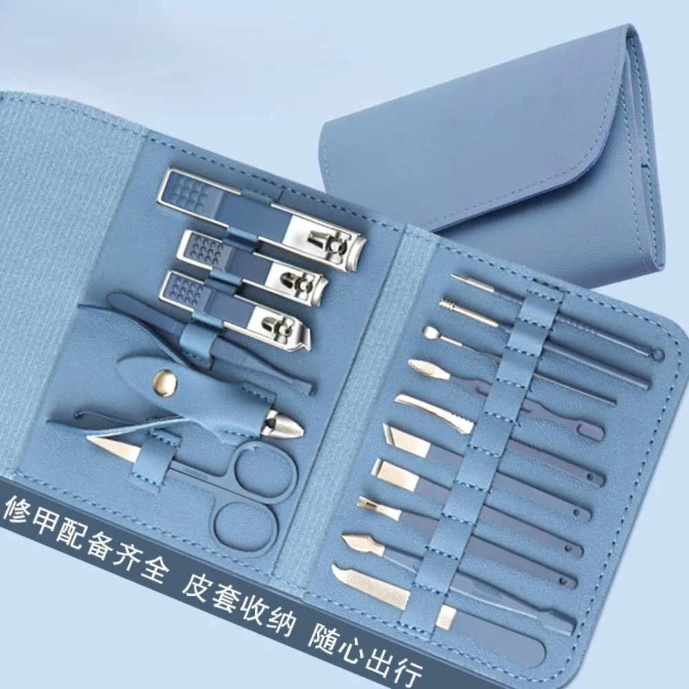 16pcs/set Stainless Steel Nail Clipper Set Nail Cutter Nail Groove Cuticle Remover Professional Manicure Pedicure Tools Uñas
16pcs/set Stainless Steel Nail Clipper Set Nail Cutter Nail Groove Cuticle Remover Professional Manicure Pedicure Tools Uñas