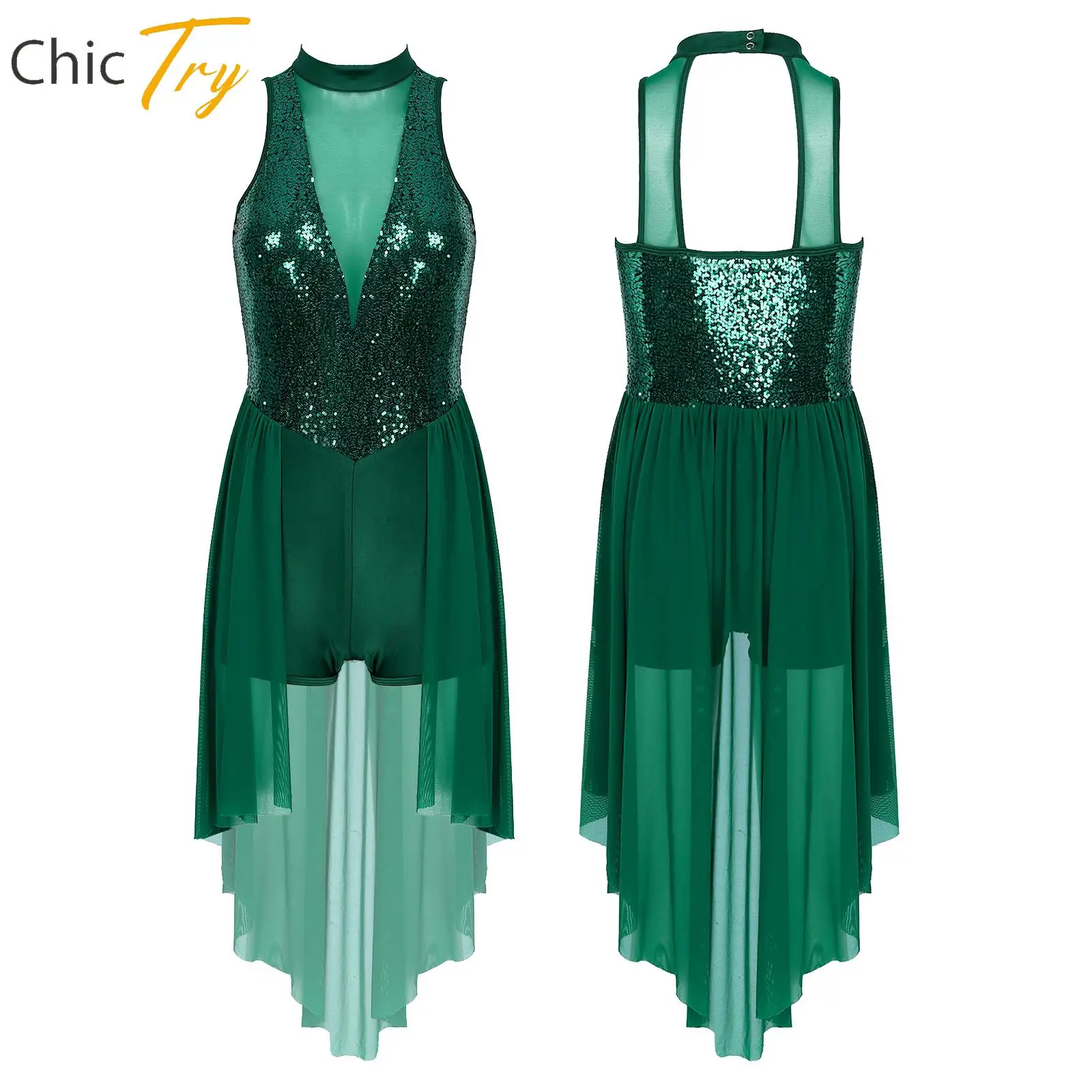 Adult Womens Lyrical Dance Dress Sleeveless Mesh Skirted Leotard Sequin Dress Contemporary Modern Dance Performance Prom Clothes
Adult Womens Lyrical Dance Dress Sleeveless Mesh Skirted Leotard Sequin Dress Contemporary Modern Dance Performance Prom Clothes