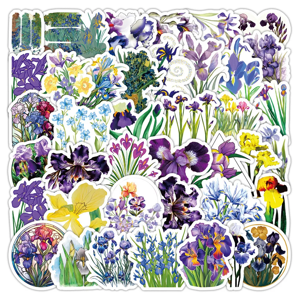 10/60PCS Iris Flower Cartoon Stickers Plant Graffiti Decoration Graffiti DIY Kids Toy Fridge Luggage Laptop Guitar Bike Sticker
10/60PCS Iris Flower Cartoon Stickers Plant Graffiti Decoration Graffiti DIY Kids Toy Fridge Luggage Laptop Guitar Bike Sticker