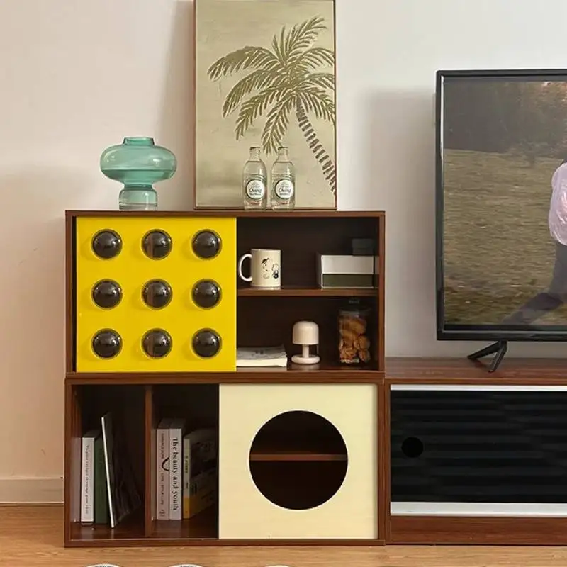 Nordic Classic Living Room Cabinets Display Simple Modern Storage Living Room Cabinets Solid Wood Meuble Rangement Furniture 
Nordic Classic Living Room Cabinets Display Simple Modern Storage Living Room Cabinets Solid Wood Meuble Rangement Furniture