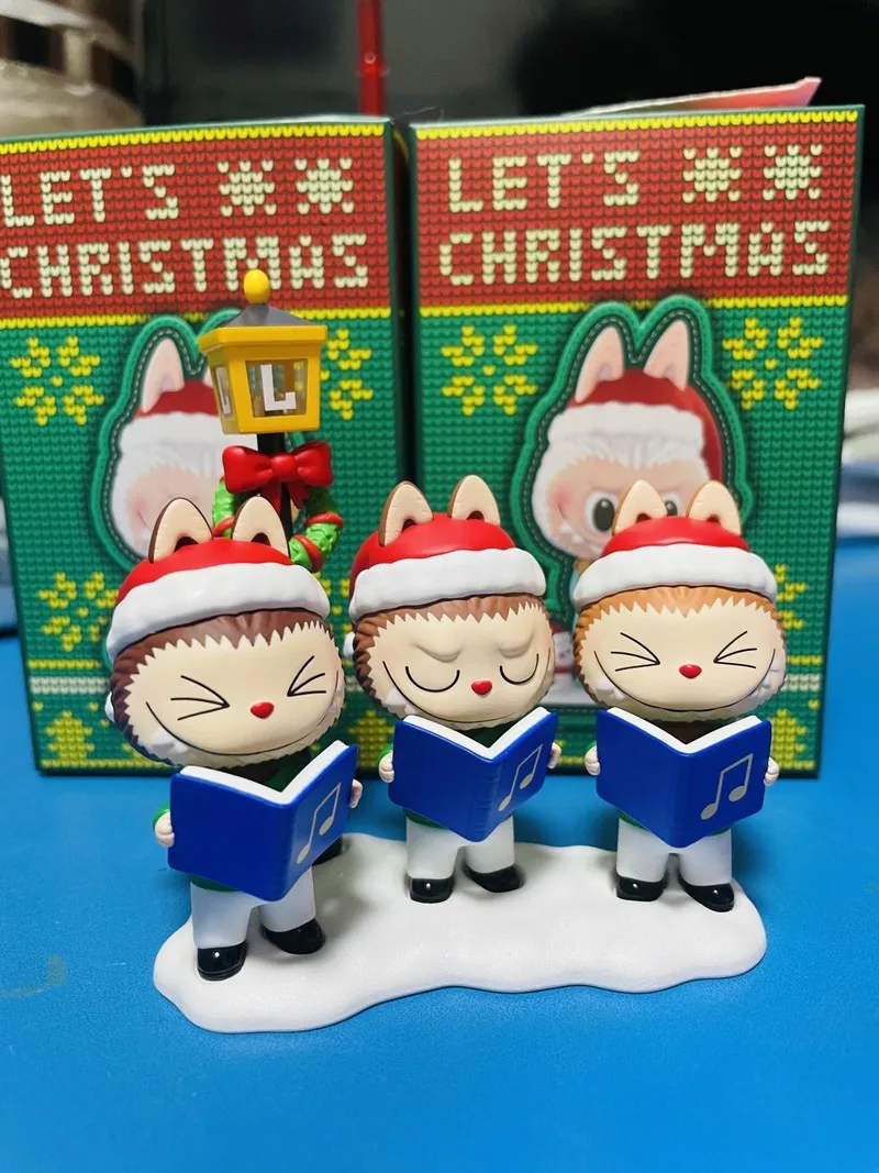 Pop Mart Labubu Christmas Themed Blind Box Fashion Collection Ornament Gift Box Series for Birthday Present
Pop Mart Labubu Christmas Themed Blind Box Fashion Collection Ornament Gift Box Series for Birthday Present