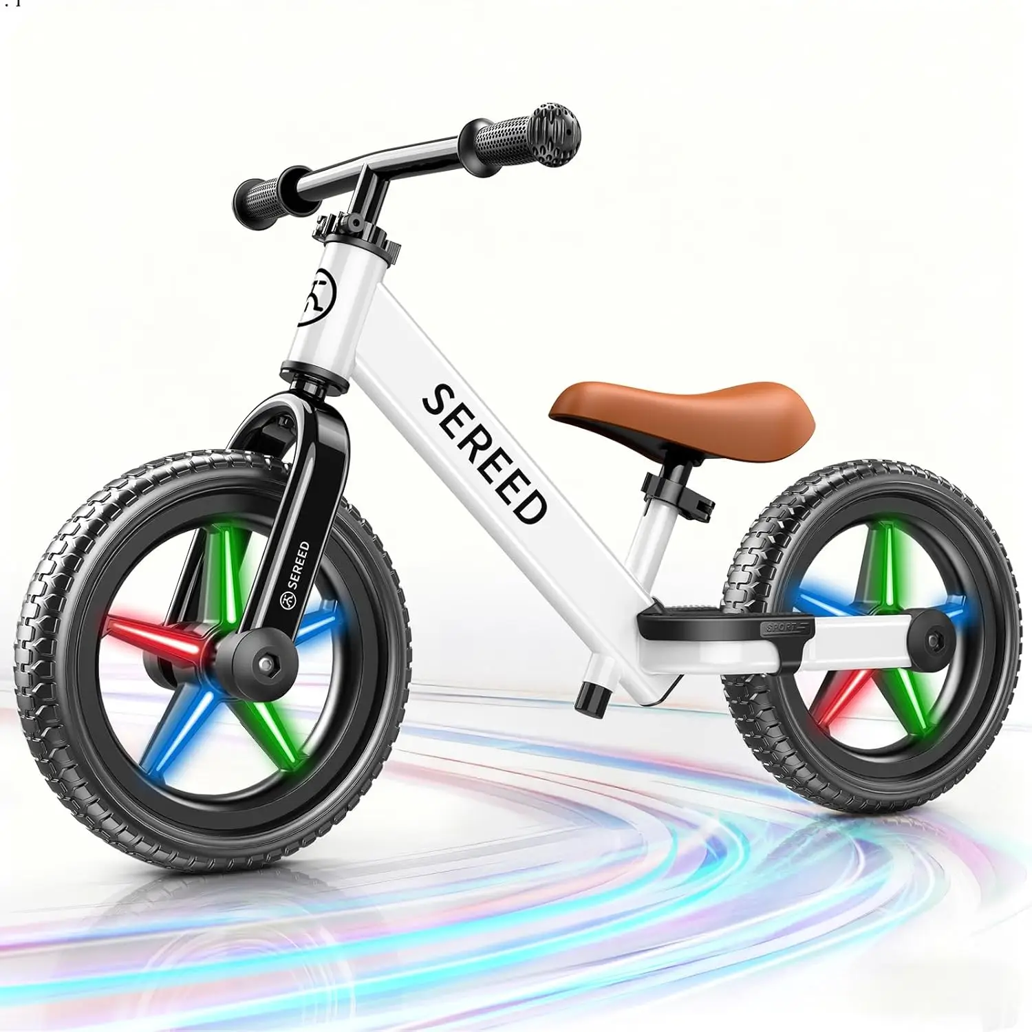 Toddler Balance Bike No Pedal, 2-5 Years, Tool-Free Seat & Handlebar Adjust, Custom Stickers, Gift for Boys Girls
Toddler Balance Bike No Pedal, 2-5 Years, Tool-Free Seat & Handlebar Adjust, Custom Stickers, Gift for Boys Girls