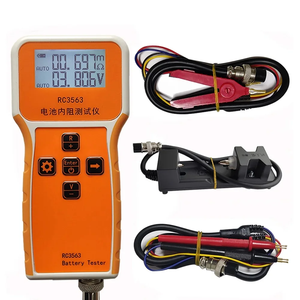 RC3563 18650 Battery Voltage Internal Resistance Tester High-precision Trithium Lithium Iron Phosphate Battery Tester True 4Wire
RC3563 18650 Battery Voltage Internal Resistance Tester High-precision Trithium Lithium Iron Phosphate Battery Tester True 4Wire