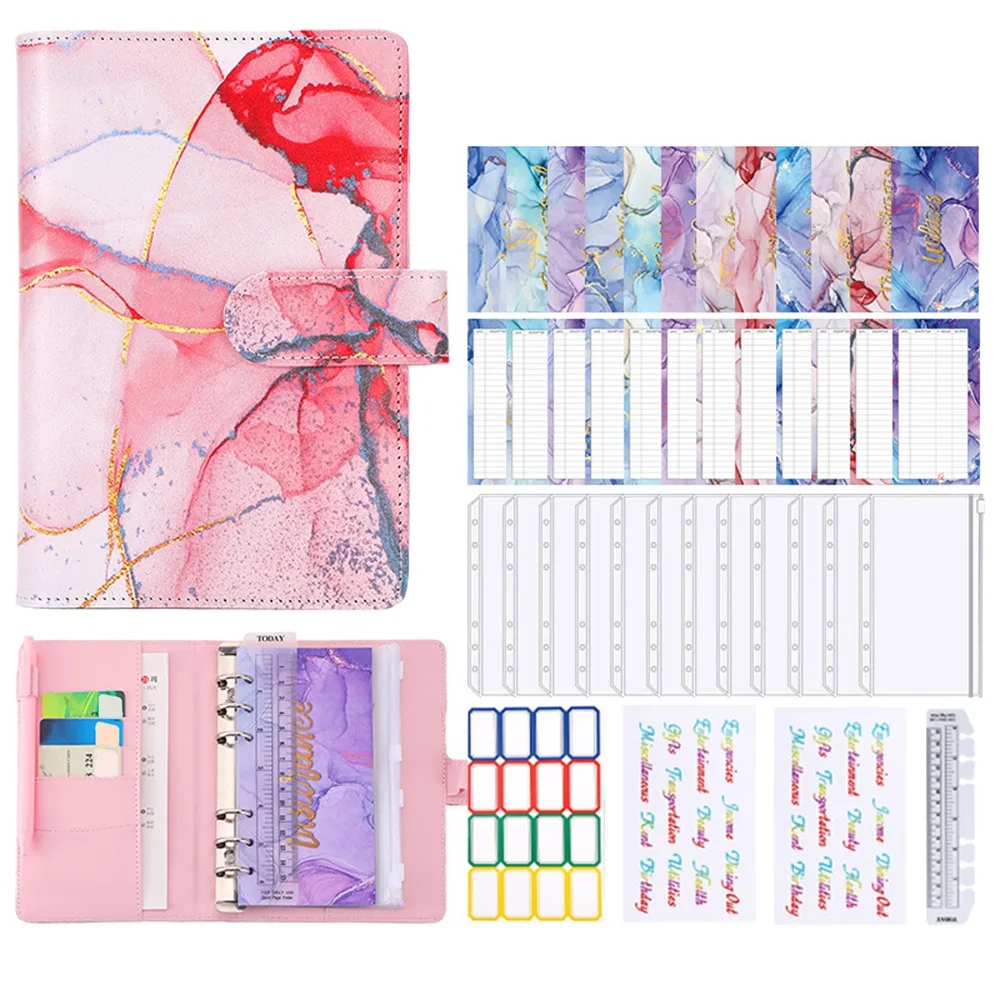Save Money A6 Budget Binder with Zipper Cash Envelopes Expense Sheets Money Saving Binder Cashew Flowers PU Leather
Save Money A6 Budget Binder with Zipper Cash Envelopes Expense Sheets Money Saving Binder Cashew Flowers PU Leather