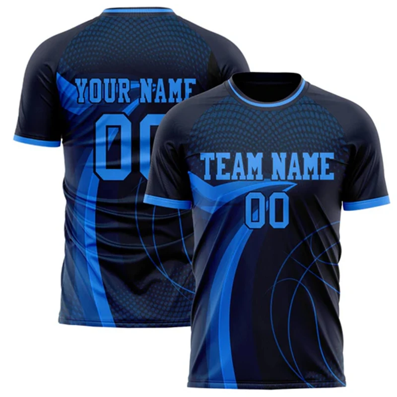 Customized Team Name Number Name Football T-shirt Personalized DIY O Neck Black Sports T Shirt Loose Quick Dry Team Uniforms
Customized Team Name Number Name Football T-shirt Personalized DIY O Neck Black Sports T Shirt Loose Quick Dry Team Uniforms