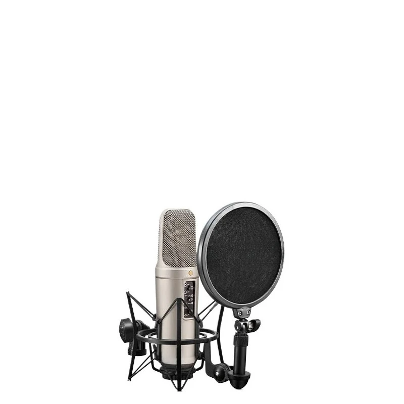 Microphone NT2-A Large Diaphragm Multi-Directional Radio Mode Professional Recording Condenser Microphone
Microphone NT2-A Large Diaphragm Multi-Directional Radio Mode Professional Recording Condenser Microphone