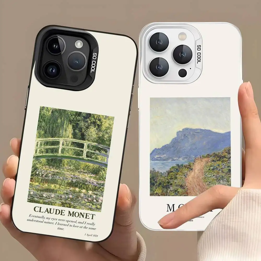 Чехол для телефона Claude Monet Ins Fishion для iPhone 17 Air 16, 15, 14, 13, 12, 11 Pro Max Plus, цветной серебристый
Чехол для телефона Claude Monet Ins Fishion для iPhone 17 Air 16, 15, 14, 13, 12, 11 Pro Max Plus, цветной серебристый