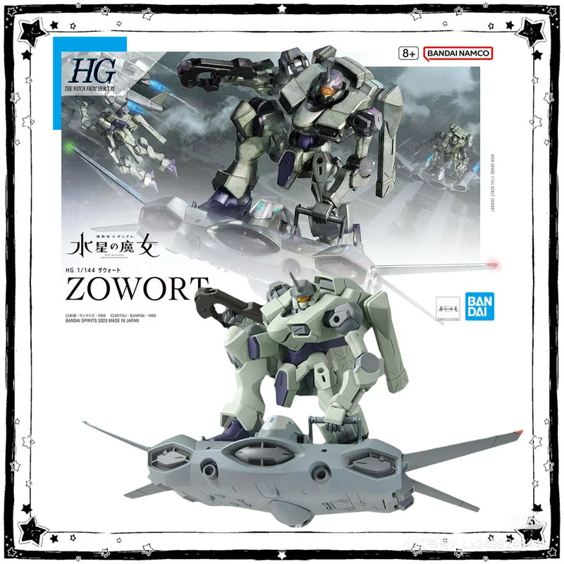 In Stock Bandai Genuine Gundam Model Kit Anime Figure HG 1/144 Zowort Anime Action Figure Collection Assembly Model Toys Gifts
In Stock Bandai Genuine Gundam Model Kit Anime Figure HG 1/144 Zowort Anime Action Figure Collection Assembly Model Toys Gifts