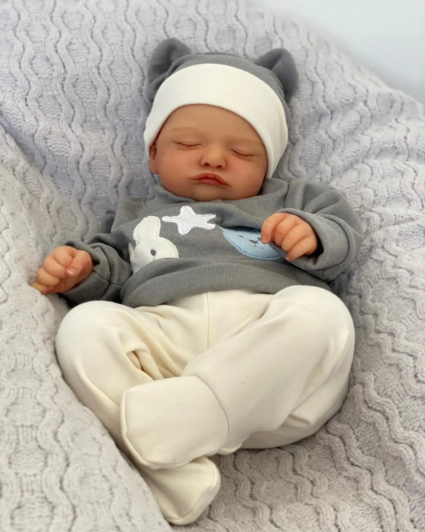 NPK 18inch Newborn Baby Doll Rosalie Soft Body Reborn Hand Painted with Genesis High-Quality 3D Skin Tone Includes Outfit
NPK 18inch Newborn Baby Doll Rosalie Soft Body Reborn Hand Painted with Genesis High-Quality 3D Skin Tone Includes Outfit