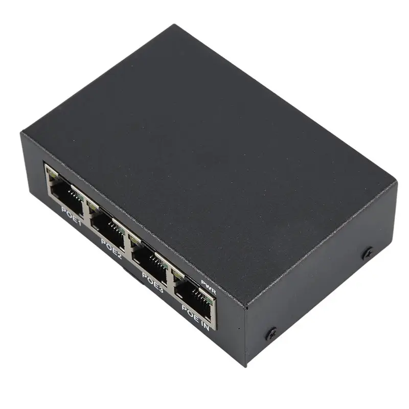 Hot Selling-1 Piece 4 Port Gigabit POE Extender 100/1000M Network Switch Extender Black Metal For Poe Switch NVR IP Camera AP,1
Hot Selling-1 Piece 4 Port Gigabit POE Extender 100/1000M Network Switch Extender Black Metal For Poe Switch NVR IP Camera AP,1