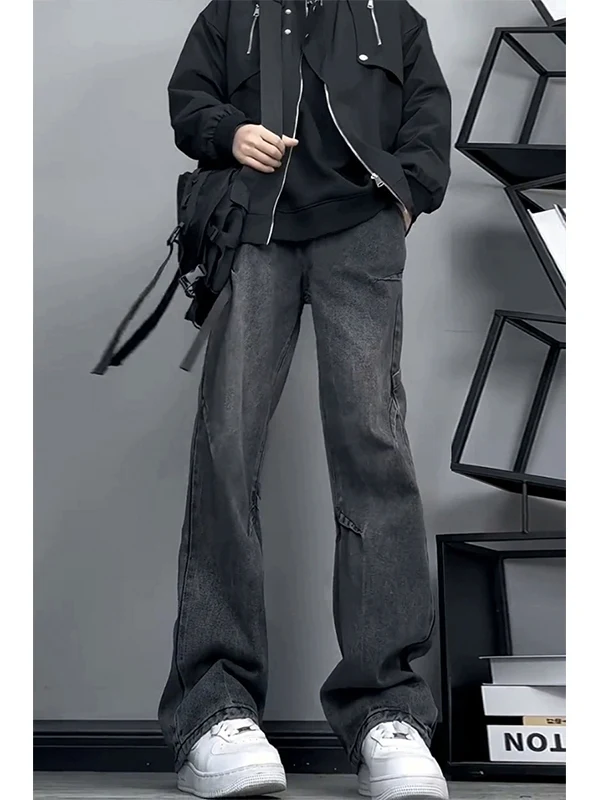 Мужские джинсы прямого кроя с высокой талией для подростков, осенне-зимние, из износостойкого денима, повседневные, модные
Мужские джинсы прямого кроя с высокой талией для подростков, осенне-зимние, из износостойкого денима, повседневные, модные