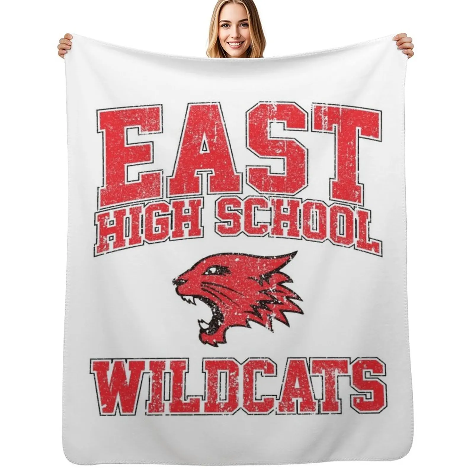 East High School Wildcats (Variant) Throw Blanket Men's Soft Warm Throw Blanket for Couch
East High School Wildcats (Variant) Throw Blanket Men's Soft Warm Throw Blanket for Couch