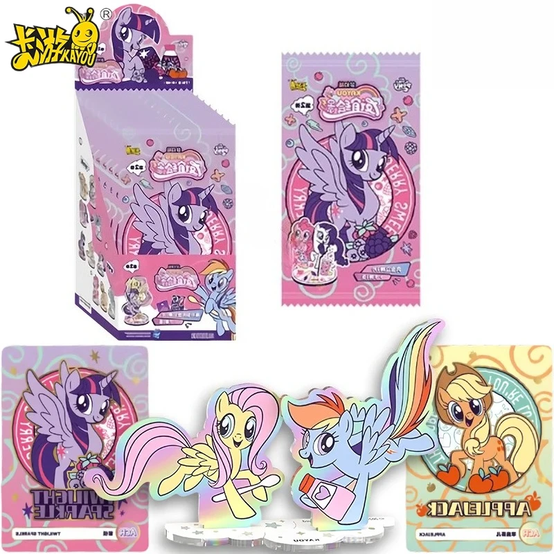 KAYOU Official Genuine Version My Little Pony Fantasy Version Card Anime Collection Cards Anime Peripheral Toys Flash Card Gifts
KAYOU Official Genuine Version My Little Pony Fantasy Version Card Anime Collection Cards Anime Peripheral Toys Flash Card Gifts