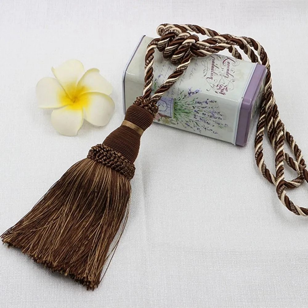Ritzy Hanging Home Decoration 2 pcs/set Sunblind Tieback Curtain Tieback Tassel Rope Curtain Holders Curtain Clip
Ritzy Hanging Home Decoration 2 pcs/set Sunblind Tieback Curtain Tieback Tassel Rope Curtain Holders Curtain Clip