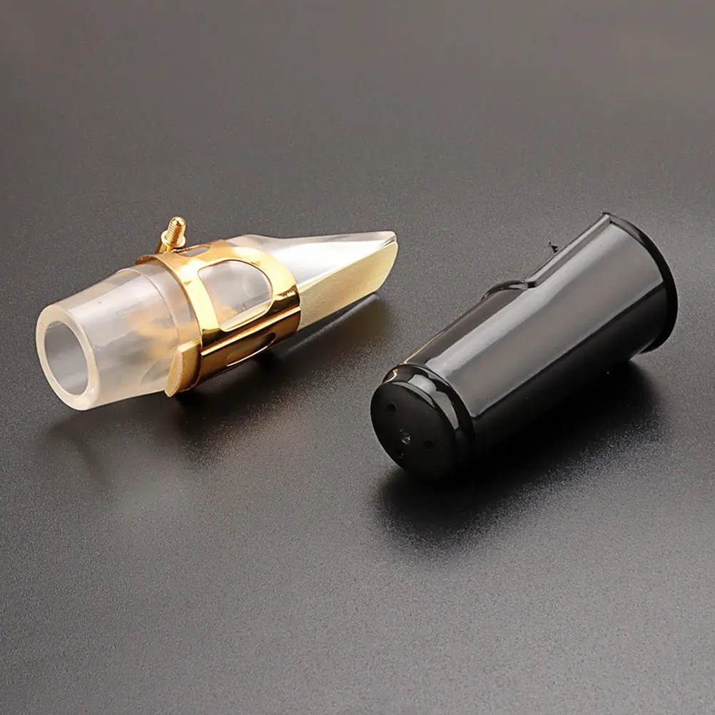 Alto Saxophone Kit Mouthpiece Transparent Plastic Cap Metal Ligature Lightweight Easy Assembly Sax Accessories
Alto Saxophone Kit Mouthpiece Transparent Plastic Cap Metal Ligature Lightweight Easy Assembly Sax Accessories