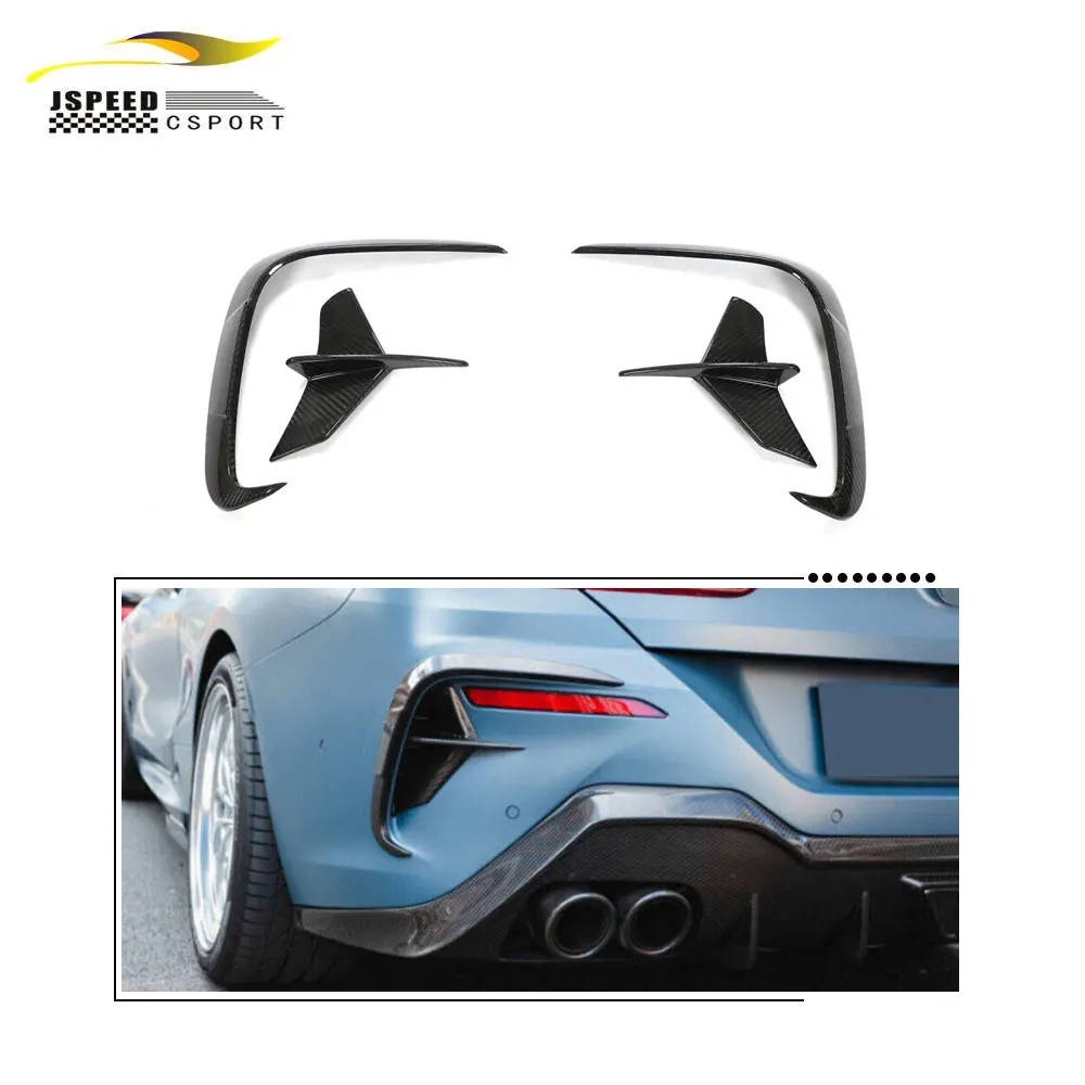 Suitable for BMW 8 Series M850I M-SPORT 2D 2018-2022 4PCS dry carbon fiber G14 G15 rear bumper side duck
Suitable for BMW 8 Series M850I M-SPORT 2D 2018-2022 4PCS dry carbon fiber G14 G15 rear bumper side duck