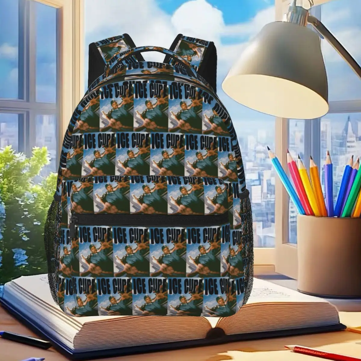 90s Rapper Ice Cube Amerikkka's Backpack Student Boys Girls BookBag Children School Bag Computer Shoulder Bags for Men Women
90s Rapper Ice Cube Amerikkka's Backpack Student Boys Girls BookBag Children School Bag Computer Shoulder Bags for Men Women
