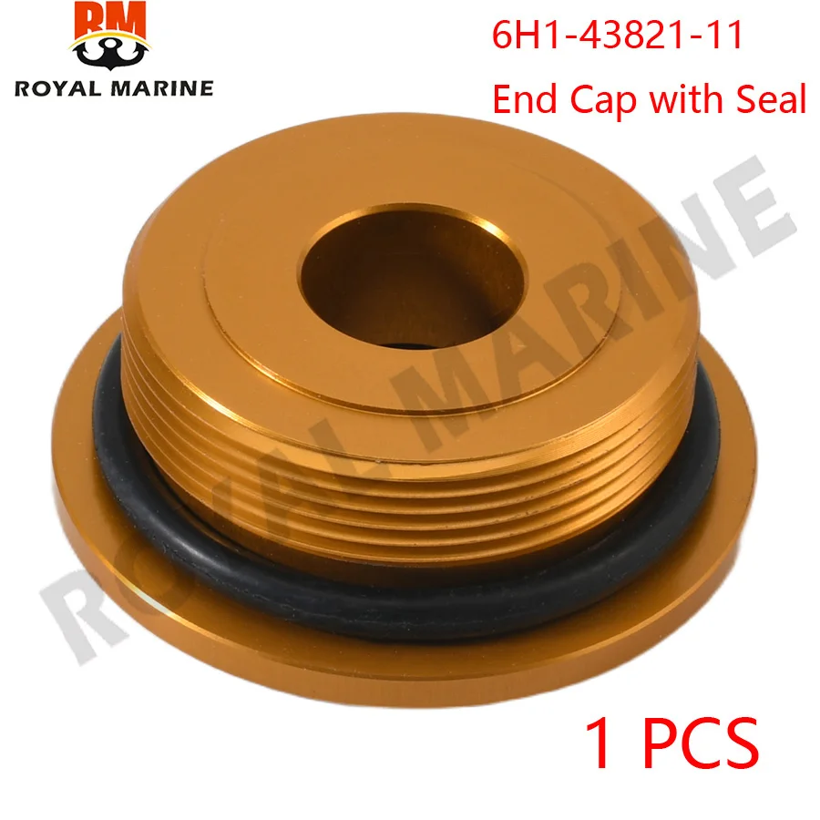 6H1-43821 End Cap with Seals For Yamaha Outboard Motor Tilt Trim 2T 4T 60 70 75 85 90HP 6H1-43821-11 Screw, Trim Cylinder End
6H1-43821 End Cap with Seals For Yamaha Outboard Motor Tilt Trim 2T 4T 60 70 75 85 90HP 6H1-43821-11 Screw, Trim Cylinder End