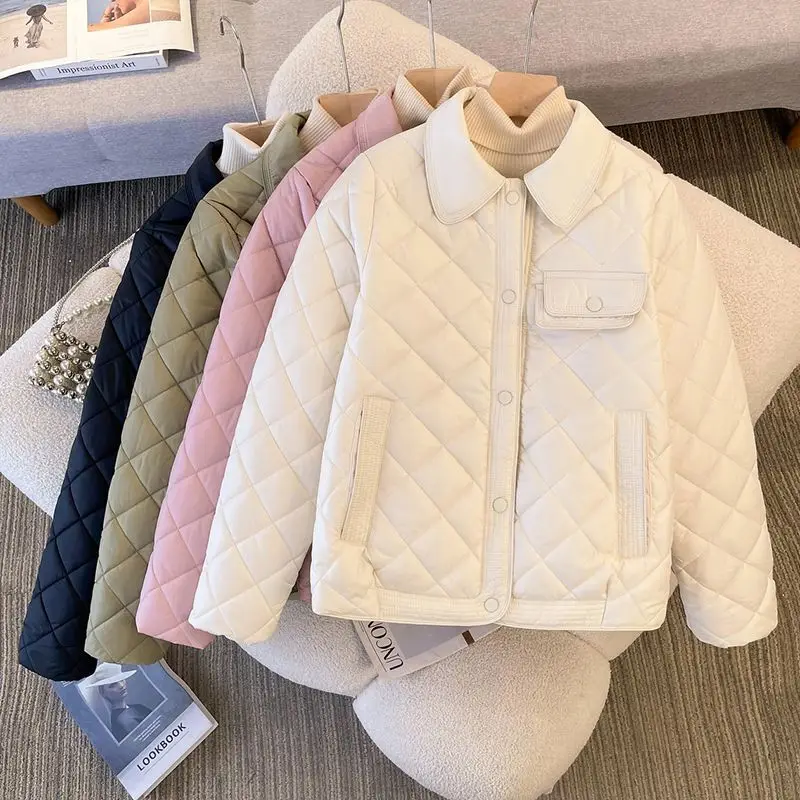 winter Parkas Short down padded jacket women fashion Long sleeve thin Warm cotton Clothes Female loose outerwear JJ282
winter Parkas Short down padded jacket women fashion Long sleeve thin Warm cotton Clothes Female loose outerwear JJ282
