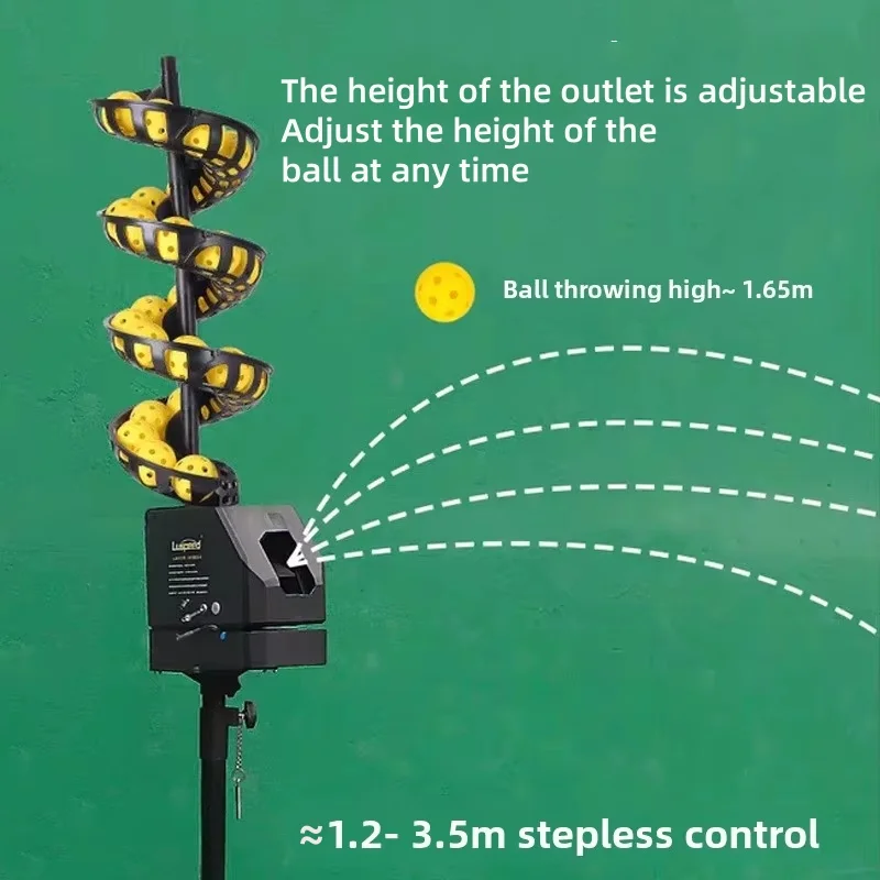 Professional Portable Pickleball Tennis Training Equipment Single Practice Ball Toss Machine Remote Control Training Equipment
Professional Portable Pickleball Tennis Training Equipment Single Practice Ball Toss Machine Remote Control Training Equipment