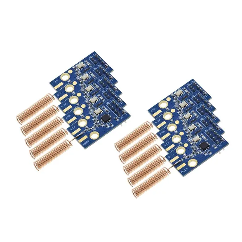 [EYEL!NEW!】 CC1101 Wireless Transceiver Module 433Mhz 2500NRF Distance Transmission Board OOK ASK MSK Modulation Programable Con
[EYEL!NEW!】 CC1101 Wireless Transceiver Module 433Mhz 2500NRF Distance Transmission Board OOK ASK MSK Modulation Programable Con
