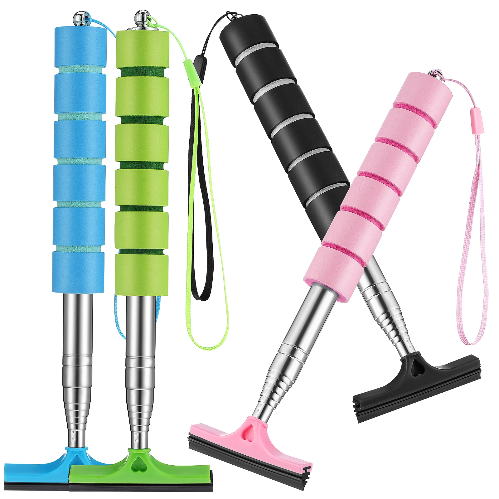 4 Pcs Telescopic Car Mirror Wiper Mini Squeegee For Side Mirrors Pink Black Green Blue Portable Water Scraper Gadgets
4 Pcs Telescopic Car Mirror Wiper Mini Squeegee For Side Mirrors Pink Black Green Blue Portable Water Scraper Gadgets