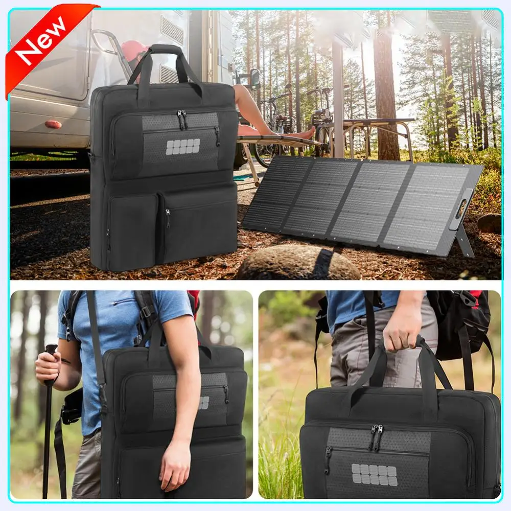 Outdoor Solar Panel Storage Bag Solar Board Protective Handbag Solar Folding Panel Carrying Case for Solar/BLUETTI 100W & 200W
Outdoor Solar Panel Storage Bag Solar Board Protective Handbag Solar Folding Panel Carrying Case for Solar/BLUETTI 100W & 200W