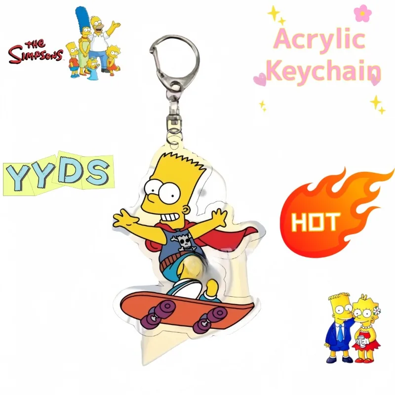 2026 New Wholesale Cute The Simpsons Acrylic Backpack Keychain for Couples and Best Friends Versatile Trendy Accessories Pendant
2026 New Wholesale Cute The Simpsons Acrylic Backpack Keychain for Couples and Best Friends Versatile Trendy Accessories Pendant