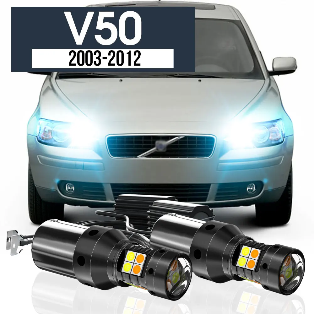 2x LED Dual Mode Turn Signal+Daytime Running Light Blub DRL Canbus Accessories For Volvo V50 2003-2012 2005 2006 2007 2008 2009
2x LED Dual Mode Turn Signal+Daytime Running Light Blub DRL Canbus Accessories For Volvo V50 2003-2012 2005 2006 2007 2008 2009