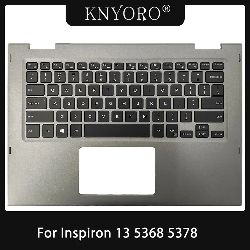 Новая замена латинской клавиатуры США для ноутбука DELL Inspiron 13 5368 5378 5379, упор для рук, верхняя крышка, верхняя крышка корпуса, клавиатура 0JCHV0
Новая замена латинской клавиатуры США для ноутбука DELL Inspiron 13 5368 5378 5379, упор для рук, верхняя крышка, верхняя крышка корпуса, клавиатура 0JCHV0