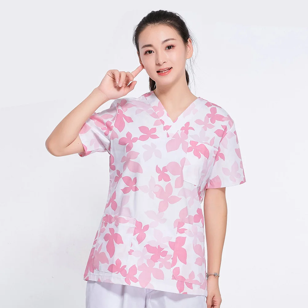 Two Pieces Short Sleeve Working Clothes Cotton Nurse Uniform Hospital Scrubs Women Nursing Dress Beautician Lab Fashion
Two Pieces Short Sleeve Working Clothes Cotton Nurse Uniform Hospital Scrubs Women Nursing Dress Beautician Lab Fashion