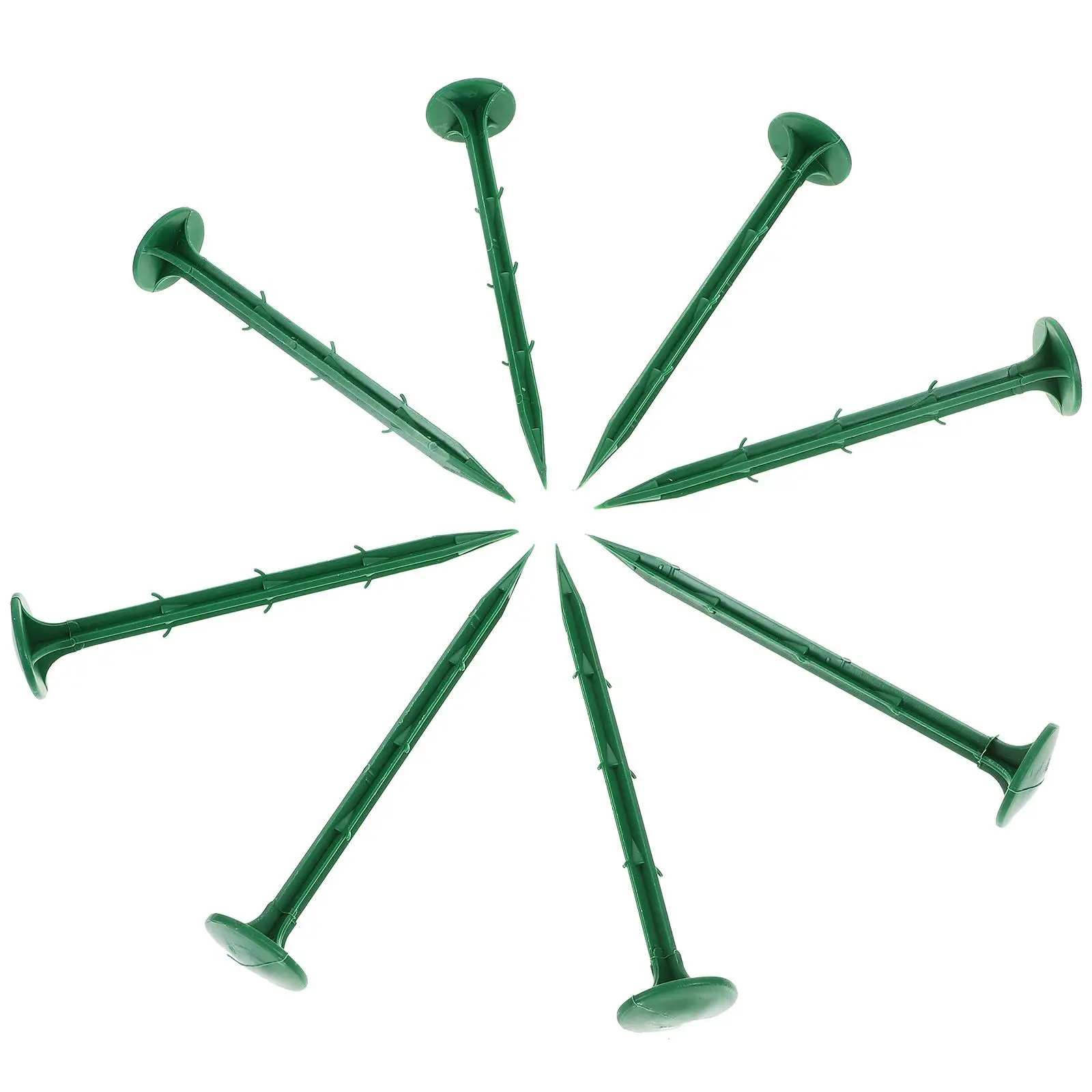 100pcs Green Plastic Garden Stakes 20cm Landscape Fabric Nails for Fixing Tarps Tents Shade Nets Yard Durable Practical Outdoor
100pcs Green Plastic Garden Stakes 20cm Landscape Fabric Nails for Fixing Tarps Tents Shade Nets Yard Durable Practical Outdoor