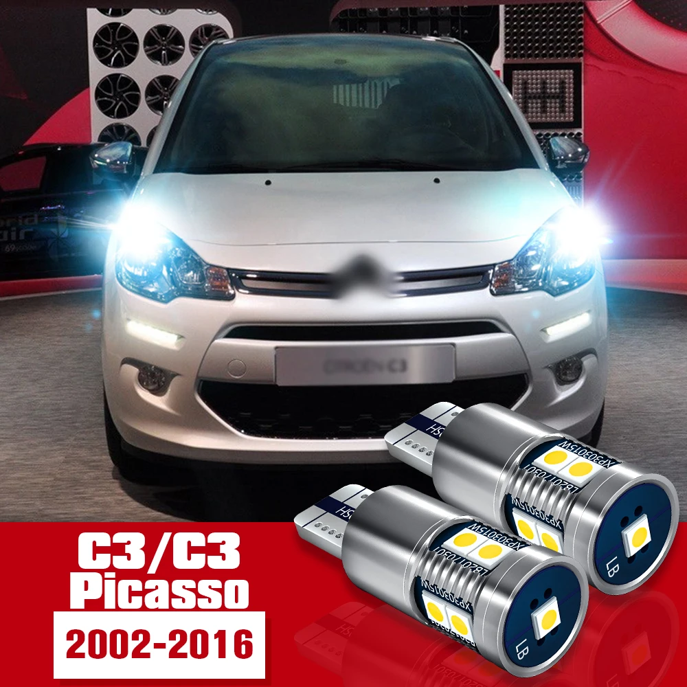 2pcs LED Accessories Parking Light Bulb Clearance Lamp For Citroen C3 Picasso 2002-2016 2007 2008 2009 2010 2011 2012 2013 2014
2pcs LED Accessories Parking Light Bulb Clearance Lamp For Citroen C3 Picasso 2002-2016 2007 2008 2009 2010 2011 2012 2013 2014