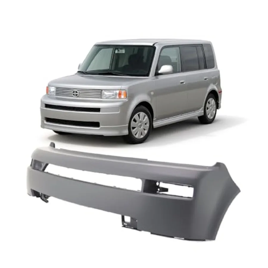 Front Bumper Cover Compatible with 2004-2006 Scion XB Base Wagon 04-06 Primed Ready for Paint with Fog Light Holes Black SC1000
Front Bumper Cover Compatible with 2004-2006 Scion XB Base Wagon 04-06 Primed Ready for Paint with Fog Light Holes Black SC1000