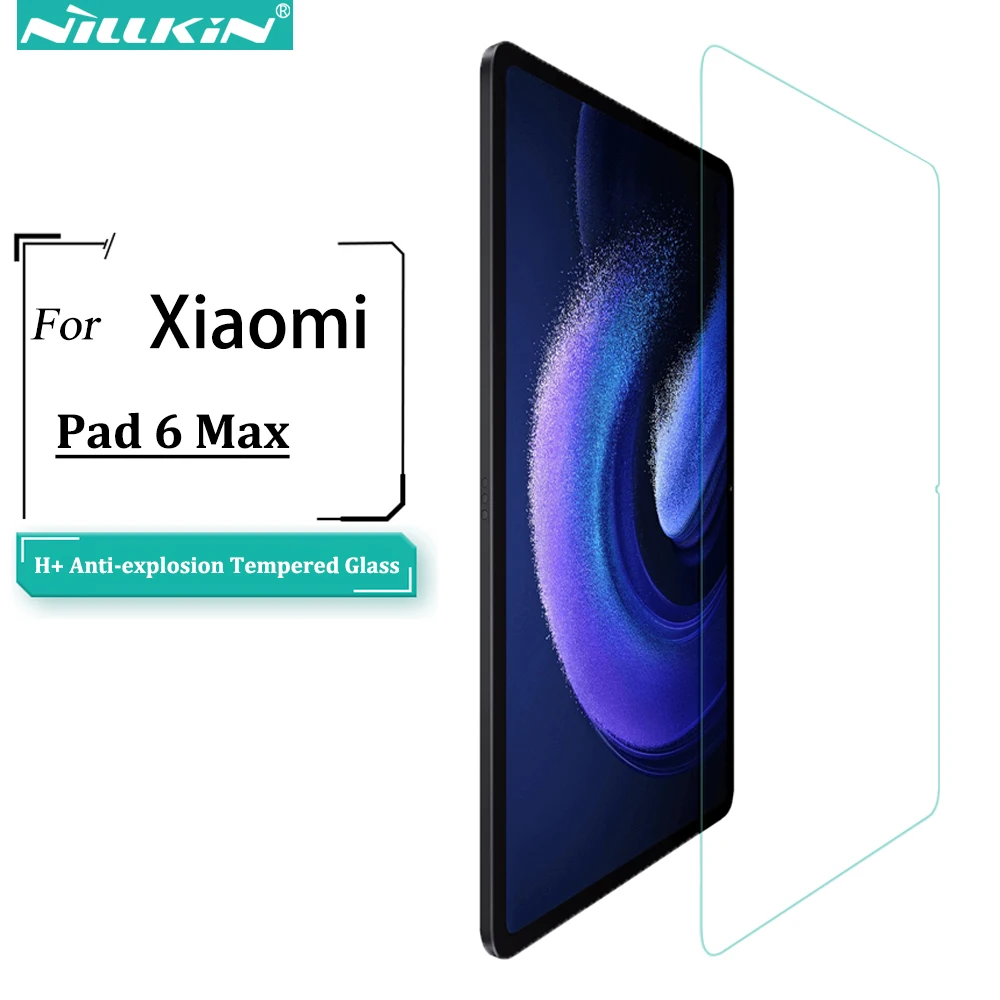 Nillkin for Xiaomi Pad 6 Max Film Crystal Clear Tempered Glass Screen Protector Scratch-Proof and Easy To Install
Nillkin for Xiaomi Pad 6 Max Film Crystal Clear Tempered Glass Screen Protector Scratch-Proof and Easy To Install