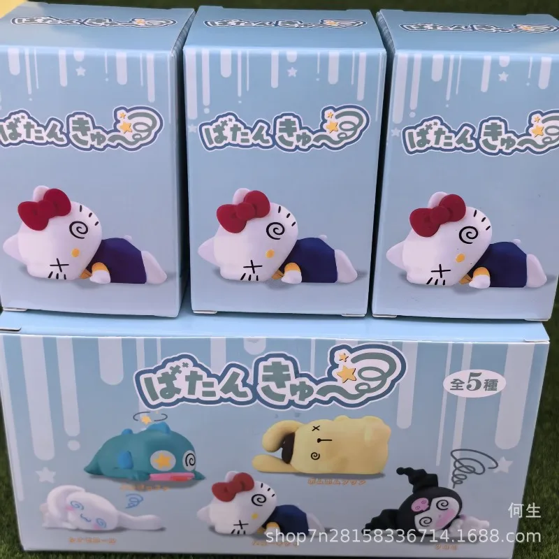 Sanrio Character Blind Box Toys Fainting Appearance Series Action Figure Kuromi Cinnamon Doll Model Collect Ornaments
Sanrio Character Blind Box Toys Fainting Appearance Series Action Figure Kuromi Cinnamon Doll Model Collect Ornaments