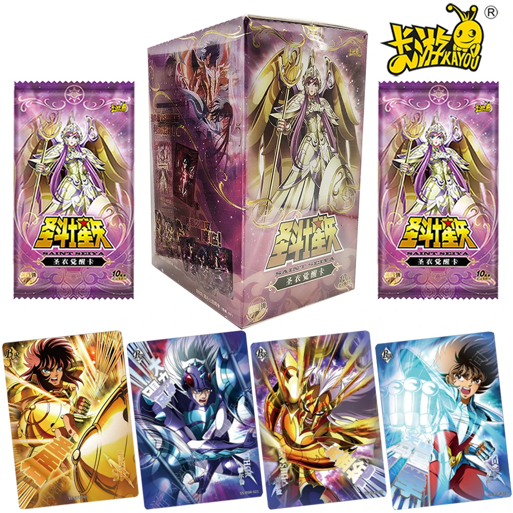 New Original Kayou Saint Seiya Collection Cards High Burning Battle Anime Character Basic Style R Cards Funny Festival Gifts Toy
New Original Kayou Saint Seiya Collection Cards High Burning Battle Anime Character Basic Style R Cards Funny Festival Gifts Toy
