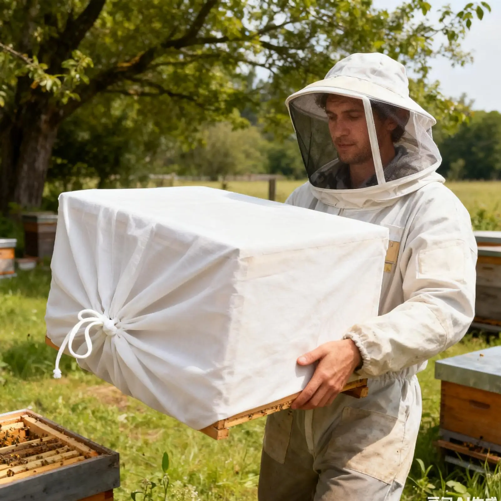 Сетчатые чехлы для улья для транспортировки со шнурком, дышащие садовые принадлежности, сумка для переноски улья для сада, помадки, меда, двора
Сетчатые чехлы для улья для транспортировки со шнурком, дышащие садовые принадлежности, сумка для переноски улья для сада, помадки, меда, двора