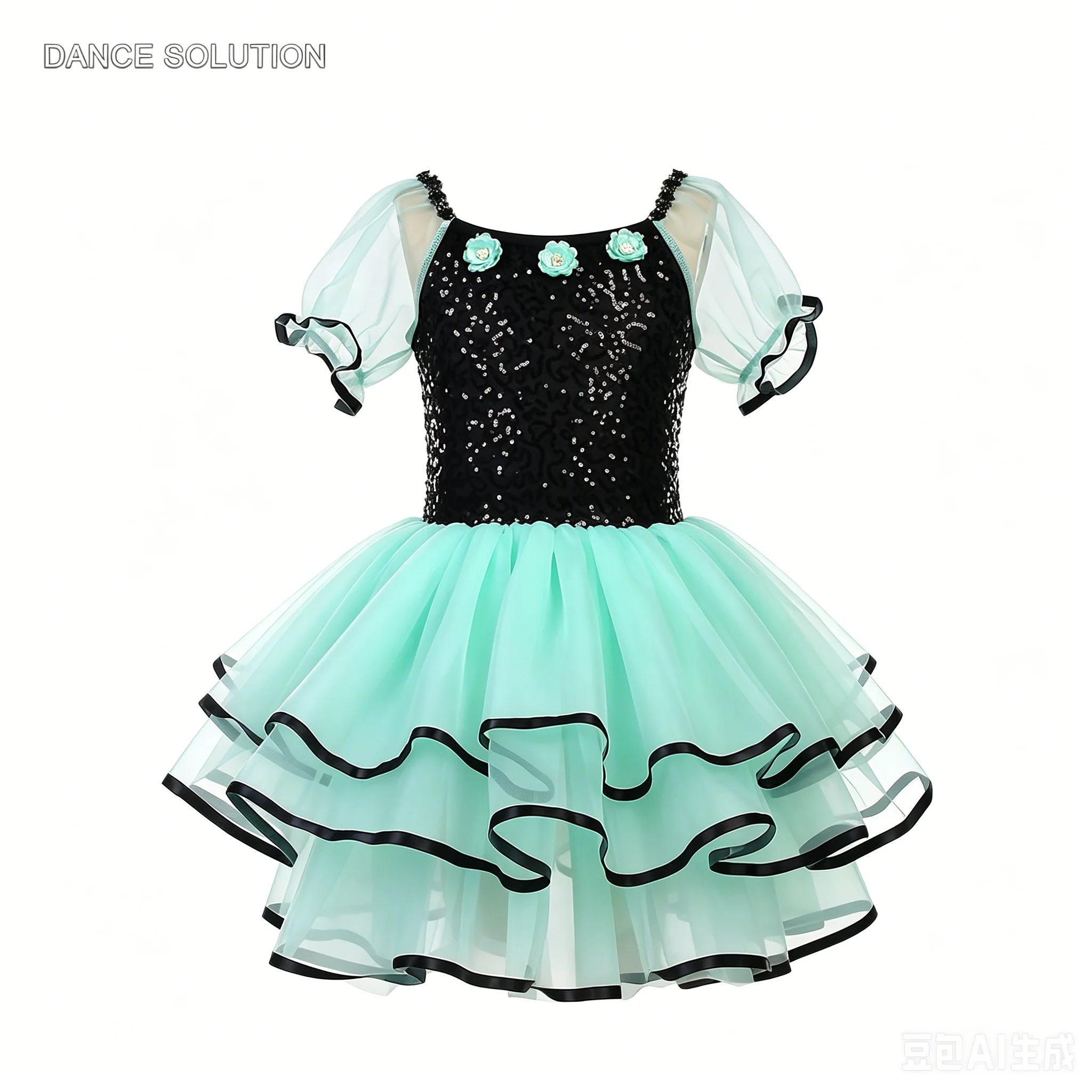 Girls Mint Green Ballet Dress Figure Skating Competition Gymnastics Leotard Kids Stage Performance Fresh Color Tutu Dress
Girls Mint Green Ballet Dress Figure Skating Competition Gymnastics Leotard Kids Stage Performance Fresh Color Tutu Dress