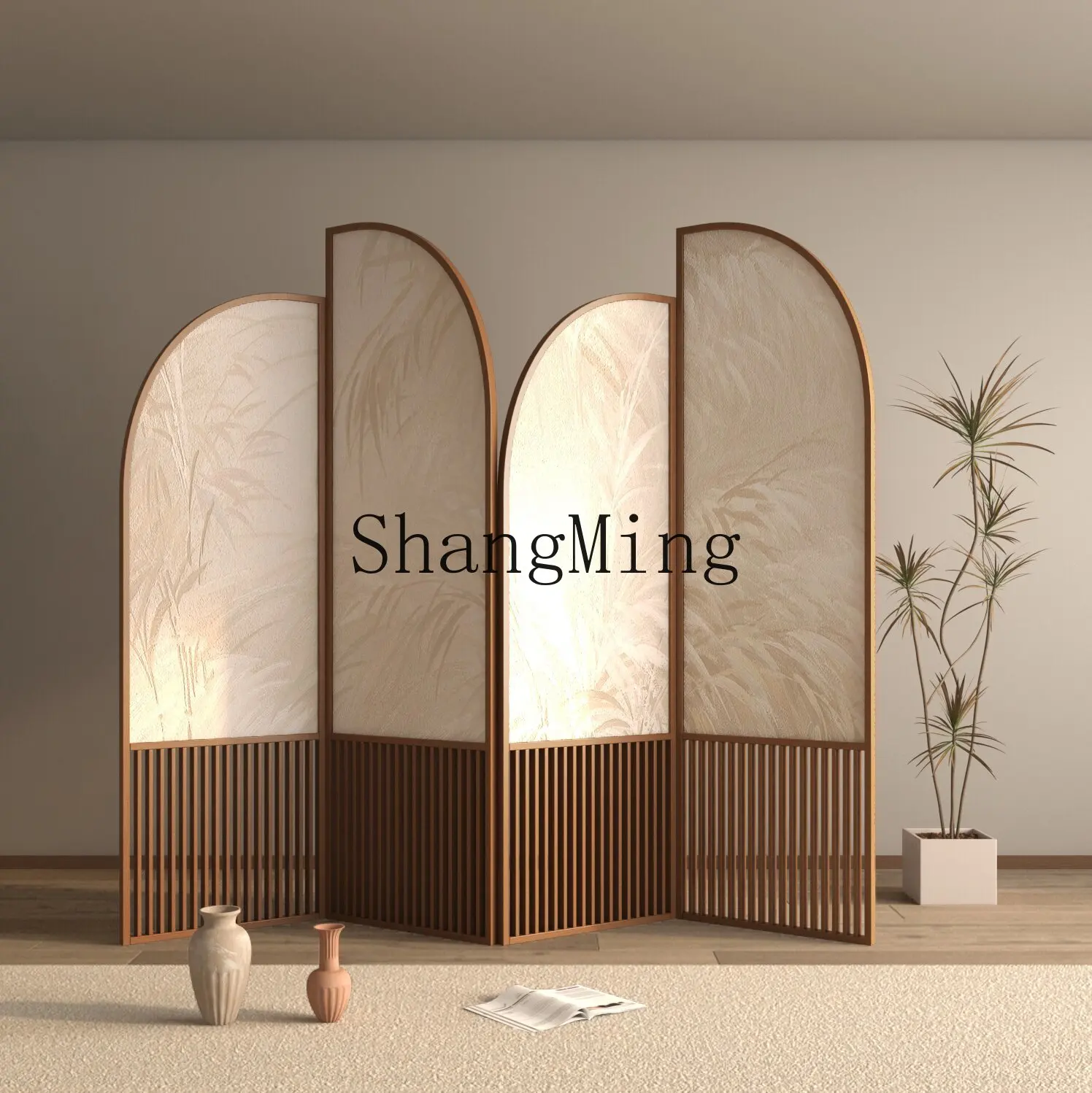 TMJ folding mobile partition living room bedroom block bamboo home office entrance entrance medieval screen
TMJ folding mobile partition living room bedroom block bamboo home office entrance entrance medieval screen