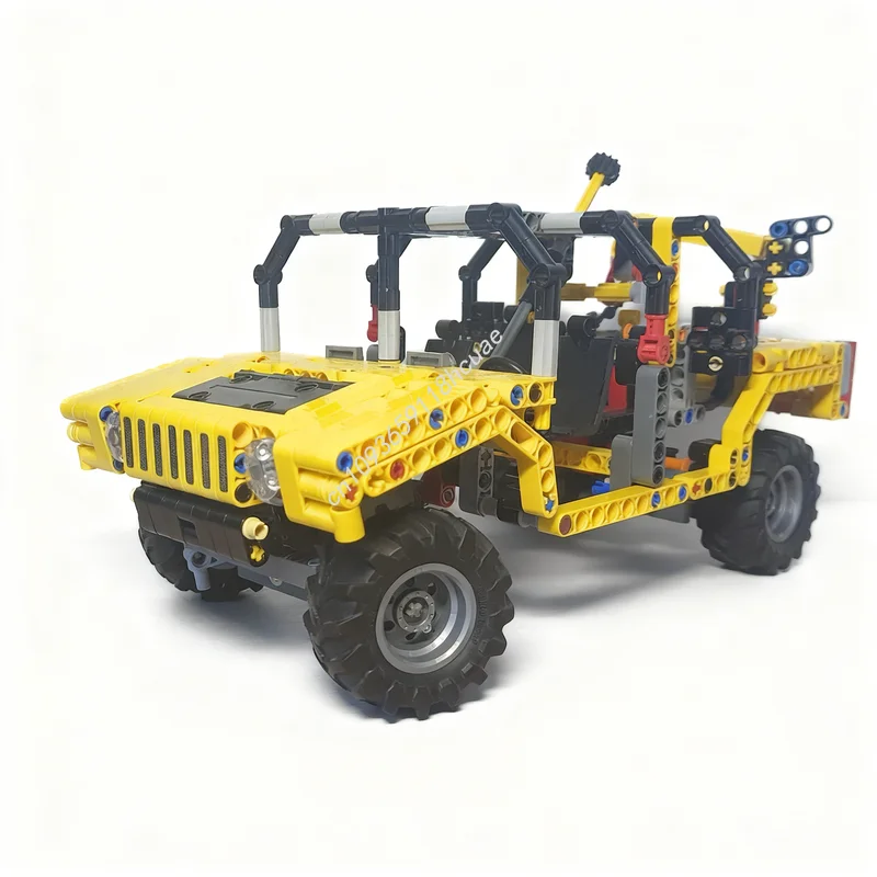 665pcs MOC Pack Humvee All Terain Forklift 2 1 Technical Model Building Blocks Architecture Festival Gift Toys Education Brick
665pcs MOC Pack Humvee All Terain Forklift 2 1 Technical Model Building Blocks Architecture Festival Gift Toys Education Brick