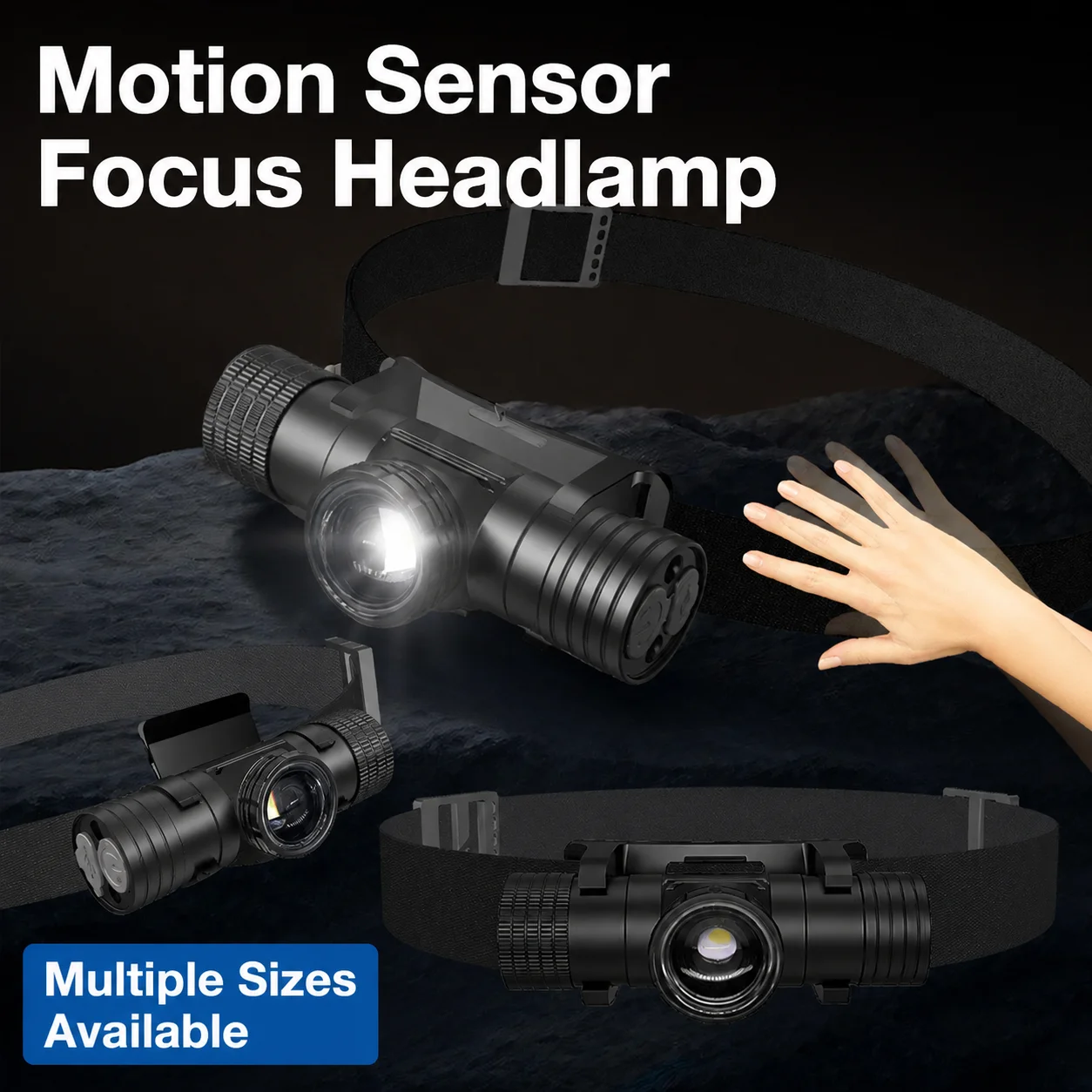 Aluminum Alloy Zoomable Headlamp Super Bright Recharge LED Head Light Motion Sensor Long Lasting Battery Night Fishing Outdoor
Aluminum Alloy Zoomable Headlamp Super Bright Recharge LED Head Light Motion Sensor Long Lasting Battery Night Fishing Outdoor