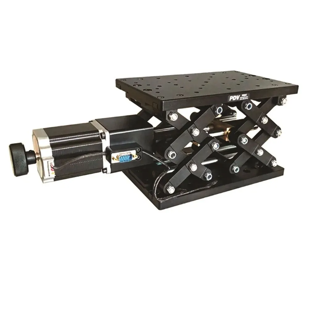 NEW PT-GD402 Electric Lifting Platform Z-axis Motorized Lab Jack Sliding Rail 120mm Travel for Laboratory Equipment
NEW PT-GD402 Electric Lifting Platform Z-axis Motorized Lab Jack Sliding Rail 120mm Travel for Laboratory Equipment