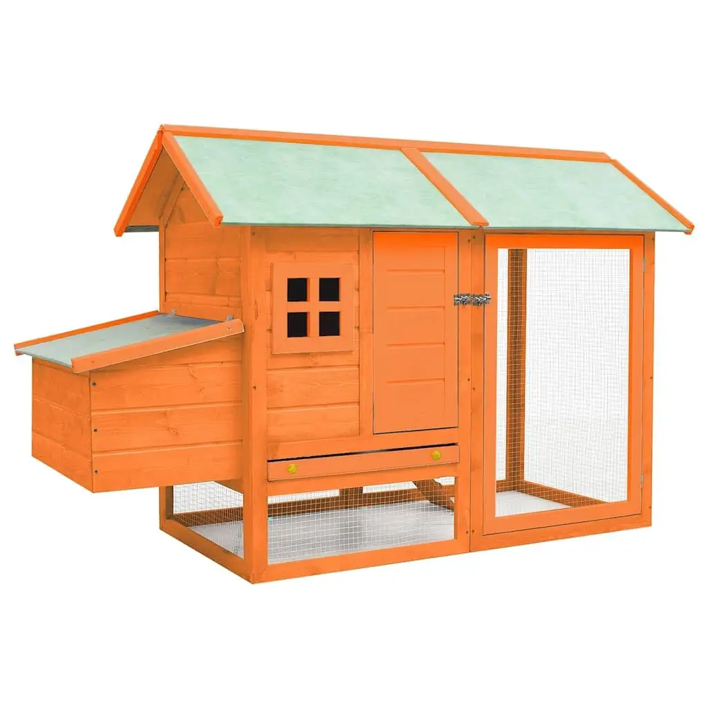 Brown Green Pine Fir Wood Chicken Coop Backyard Durable Ventilation House, Customized
Brown Green Pine Fir Wood Chicken Coop Backyard Durable Ventilation House, Customized