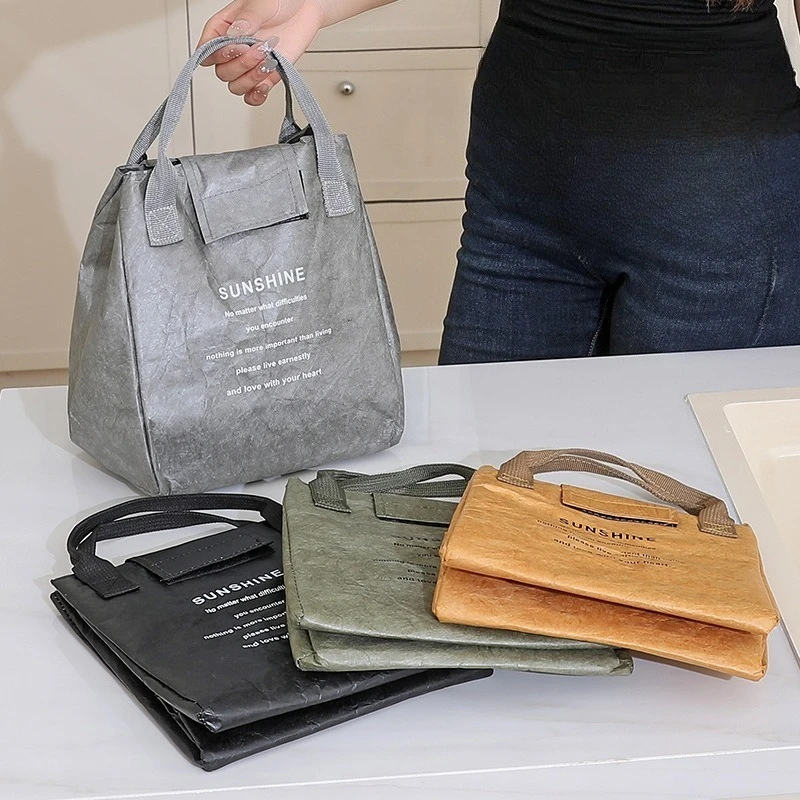 Washable Kraft Paper Lunch Bag Insulated Thermal Bento Box Tote Waterproof Reusable Cooler Pouch for Work School Picnic Men
Washable Kraft Paper Lunch Bag Insulated Thermal Bento Box Tote Waterproof Reusable Cooler Pouch for Work School Picnic Men